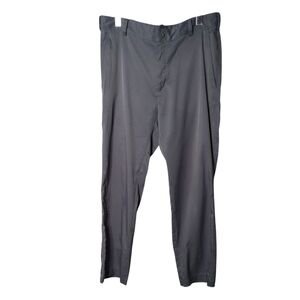 Nike‎ Men’s Straight Leg Dri-Fit Golf Pants Dark Gray Flat Front Size 32 X 30